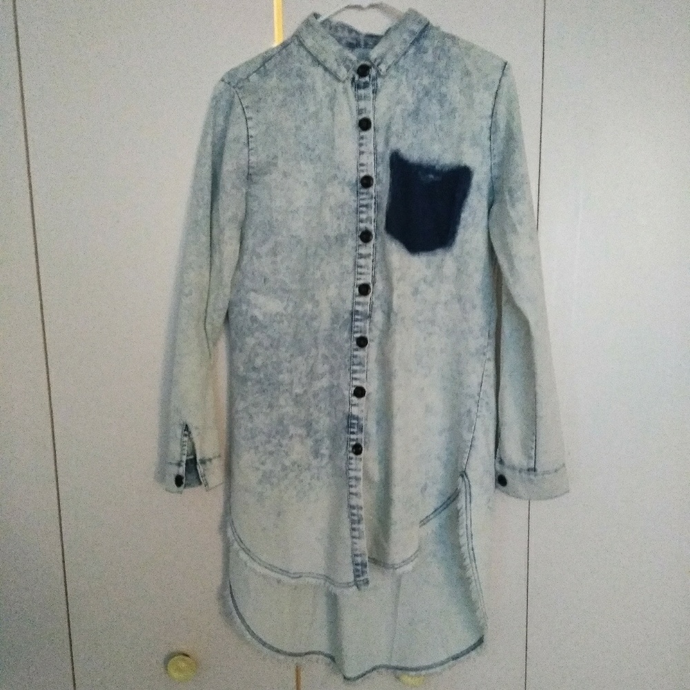 Denim Shirt Dress